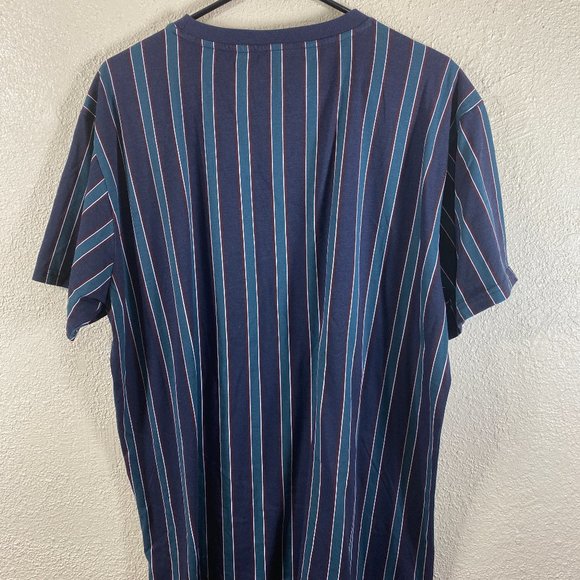 Original Use Multi-Color Striped T-Shirt Large - Picture 2 of 5